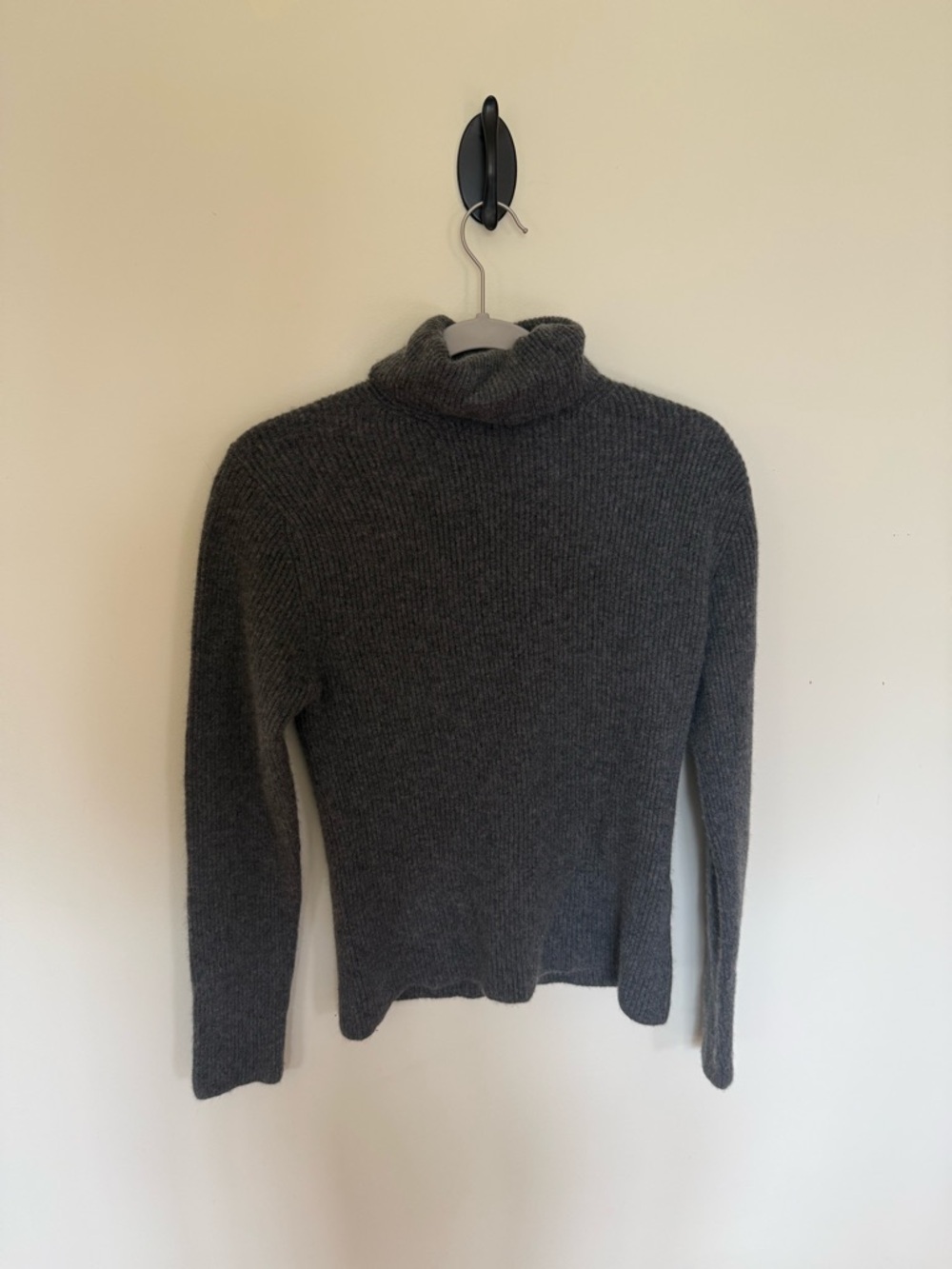 Women's Charcoal Gray Turtleneck Sweater